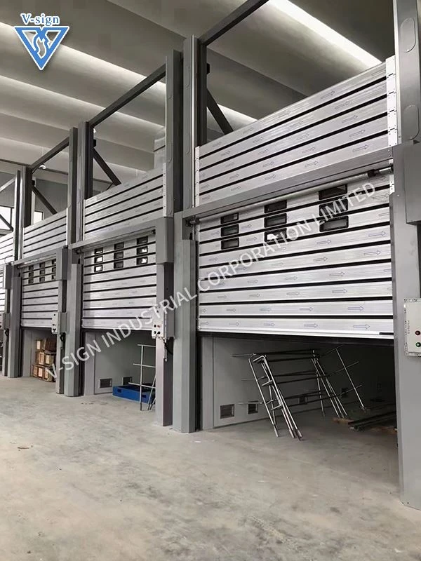 Rapid Aluminum Spiral Door